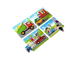 Гра з липучками VLADI TOYS "Транспорт" VT1302-28 - мініатюра 2