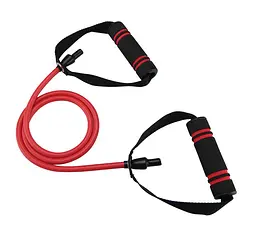 Трубчастий еспандер для фітнесу з ручками Latex resistance tube 30LB U-powex 13.5 кг fit0012632