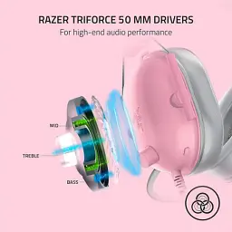 Навушники Razer Blackshark V2 X Quartz (RZ04-03240800-R3M1) - мініатюра 11