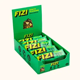 Протеїновий батончик (Fizi Bar Guilty Pleasure) — 10 × 45 г, queen фісташка