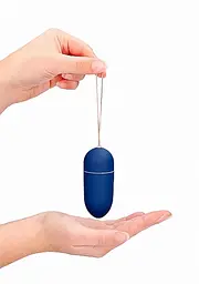 Віброяйце ShotsToys Remote Vibrating Egg, 8 см (синій) - мініатюра 5