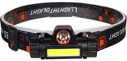 Ліхтар налобний TOTO OR-101 (USB Gharge) Black