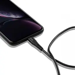 Дата кабель USB-C to Lightning 1.2m MFI Black Canyon (CNS-MFIC4B) - мініатюра 4