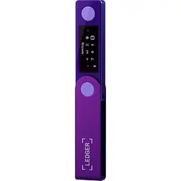 Апаратний гаманець для криптовалют Ledger Nano X Amethyst Purple (LNXAP) - мініатюра 2