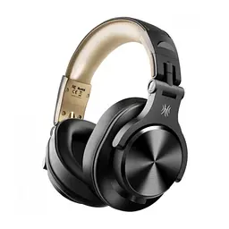 Навушники бездротові Fusion A70, Black/Gold, Bluetooth, Mini jack 6.3 мм OneOdio teh0027978