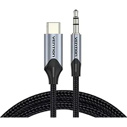 Аудіо-кабель Vention 3.5 мм - USB Type-C (M/M), 1 м, Black (BGKHF)