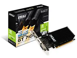Видеокарта MSI GT 710 2GD3H LP - миниатюра 3