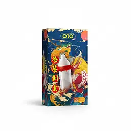 Презервативи стимулюючі OLO Taotie з вусиками латексні 18 см 2 шт