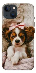 TPU чохол Demsky Sleepy spaniel для Apple iPhone 13 (6.1")