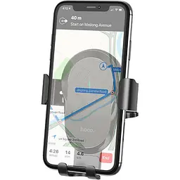 Автотримач з бездротовою зарядкою Hoco CA105 Guide 15W Car Wireless Charger (762443) [82043] - мініатюра 4