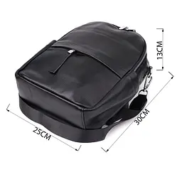Жіночий рюкзак з натуральної шкіри Vintage 25х30х13 см sum0027386 - мініатюра 3