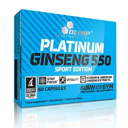 Натуральна добавка Olimp Sport Nutrition Sport Edition Platinum Ginseng, 60 капсул