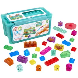 Сенсорний конструктор Jelly Blox У кейсі 2 в 1 Ігровий майданчик (934959) - мініатюра 3