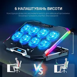 Підставка для ноутбука GamePro (CP870) - мініатюра 5