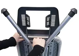 Дошка для прасування Rolser K-S 110х32 см Lido - Blanco/Negro (K04015-2064) - мініатюра 5