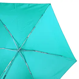 Жіноча складана парасолька механічна Art Rain 93 см бірюзова - мініатюра 3