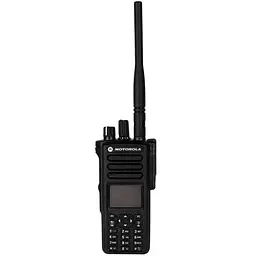 Комплект оригінальної цифрової радіостанції Motorola MotoTRBO DP4800 VHF AES-256 шифрування + 1 акумулятор та 47см антена - мініатюра 2