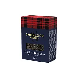 Чай Sherlock Secrets English Breakfast чорний листовий 100 г (shs.00902)