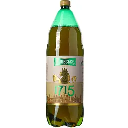 Пиво Львівське 1715 світле 4.5% 2.25 л (921568) - мініатюра 3