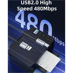 Кабель для принтера USB 2.0 AM/BM 2.0m Cabletime (CA915217) - мініатюра 5