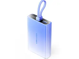 Зовнішній акумулятор (Power Bank) Vention 10000mAh 22.5W Gradient Blue (FHZL0)