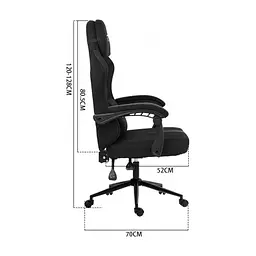 Крісло ігрове GT Racer X-2326 Black (X-2326 Fabric Black) - мініатюра 5