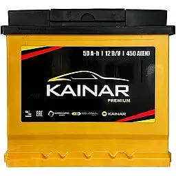 Акумулятор Kainar Premium 50Ah Ев (-/+) 450EN 207х175х190 мм
