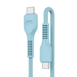 Кабель ArmorStandart AR88 Type-C to Type-C 3A 1m Blue (ARM65292)