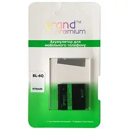 Акумулятор GRAND Premium for Nokia BL-6Q