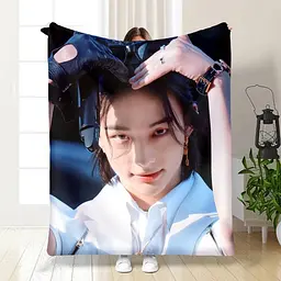 Плед 3D Stray Kids Hyunjin 15800 135х160 см.