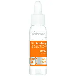 Сироватка для обличчя Bielenda Skin Academy Solution Захисна з SPF 30, 25 мл - мініатюра 2