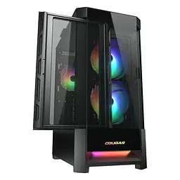 Корпус Cougar Duoface RGB (Black) (CGR-5ZD1B-RGB) - мініатюра 5