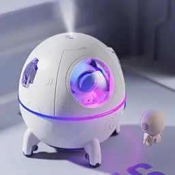 Зволожувач повітря Нічник космонавт Аромадифузор Humidifier 220мл 3 режими підсвічування - мініатюра 3