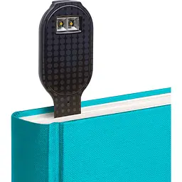 Закладка-ліхтарик Flexilight Rechargeable Класика Чорні краплі, 14,7х3,6х1,3 см (FLRBD) - мініатюра 6