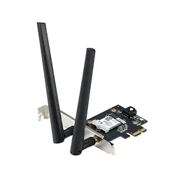 Адаптер WiFi PCE-AXE5400 AXE5400, PCI-Express x1, BT5.2 Asus teh0017372 - мініатюра 2