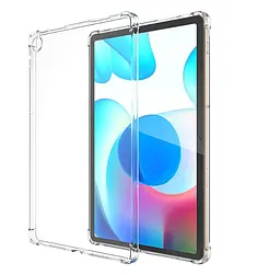 Чохол накладка DK Silicone Corner Air Bag для Realme Pad 10.4" (RMP2102 / RMP2103) clear - мініатюра 2