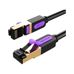 Патч-корд Vention 5 м, S/FTP Cat. 7 RJ-45 чорний (ICDBJ)