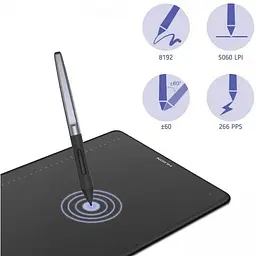 Графічний планшет Huion H1161 [65898] - мініатюра 5