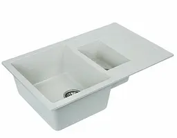 Кухонна мийка VALESO 7850W TOSKANA матова Біла в крапку (SP000047756) - мініатюра 3