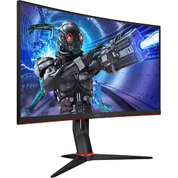 TFT 31.5" AOC C32G2ZE/BK, VA, 240Гц, вигнутий, DP, HDMI x 2, чорний - мініатюра 2