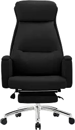 Офісне крісло GT Racer B-6657A Black - мініатюра 2