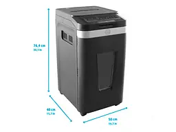 Уничтожитель бумаги HP Pro Shredder Auto 400CC (4x12) Black (2822) - миниатюра 3