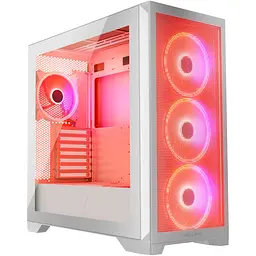 Корпус Modecom VOLCANO EXPANSE S ARGB 4x140mm fans MIDI USB 3.0x2+TYPE-C БІЛИЙ без Блок живлення ATX