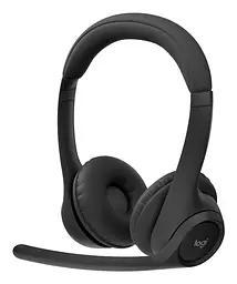 Бездротові навушники накладні з вбудованим мікрофоном Logitech Zone 305 Black