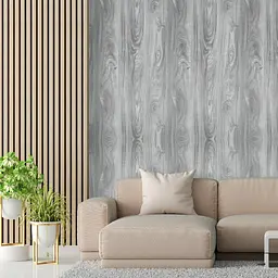 Самоклеюча вінілова плитка Sticker Wall SW-00001175 Попеляста в рулоні 3000х600х2 мм - мініатюра 10