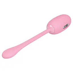 Віброяйце Pretty Love Doreen Electric Shock Egg Light Pink (App) - мініатюра 3