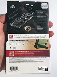 Чохол ZAGG Gear4 Rainier MagSafe KS для iPhone 17 Прозорий протиударний із підставкою Бежевий - мініатюра 3