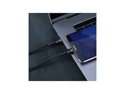 Кабель BASEUS Type-C PD2.0 60W (20V 3A) 2m (CATKLF-HG1) сіро-чорний - мініатюра 7