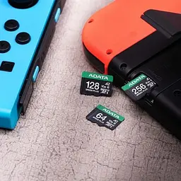 Карта пам'яті ADATA microSDXC Speed Plus 256Gb Class 10 UHS-1 A2 V30 + SD адаптер (UD256GUI3V30A2SP-RA1) [162139] - мініатюра 4