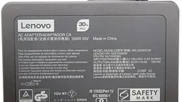 Блок живлення (зарядка) для ноутбука Lenovo 330W (20V 16.5A плаский роз'єм) ADL330SDC3A, 330W, 16.5A, Прямокутний - мініатюра 6
